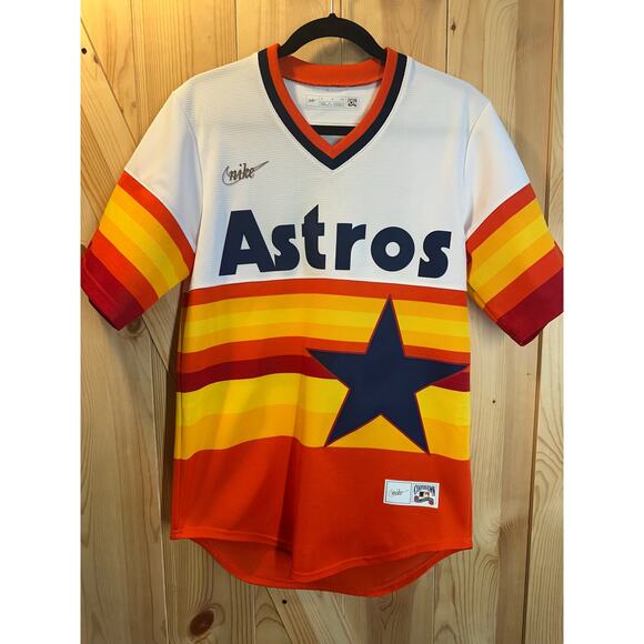 Nike Other - Nike Houston Astros Nolan Ryan Cooperstown Rainbow Collection Jersey - Size S